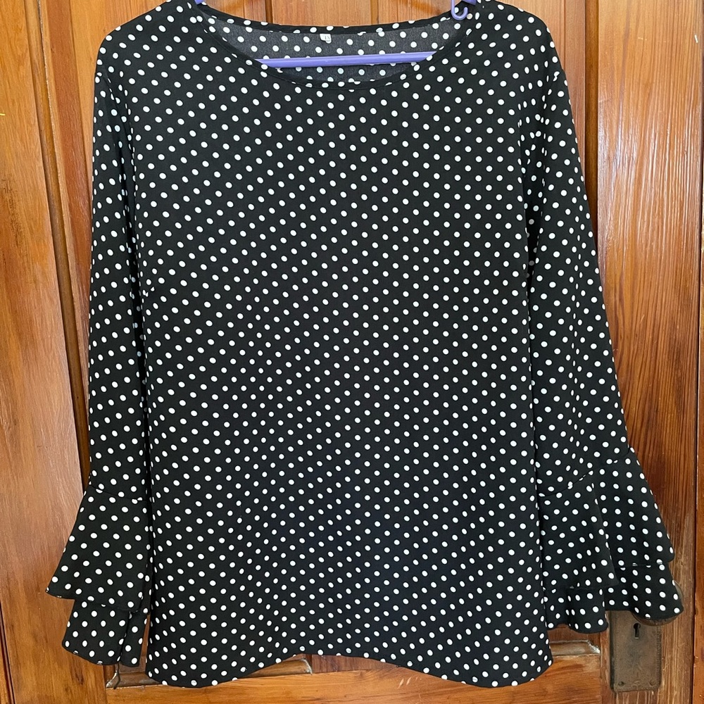 Polka Dot Blouse